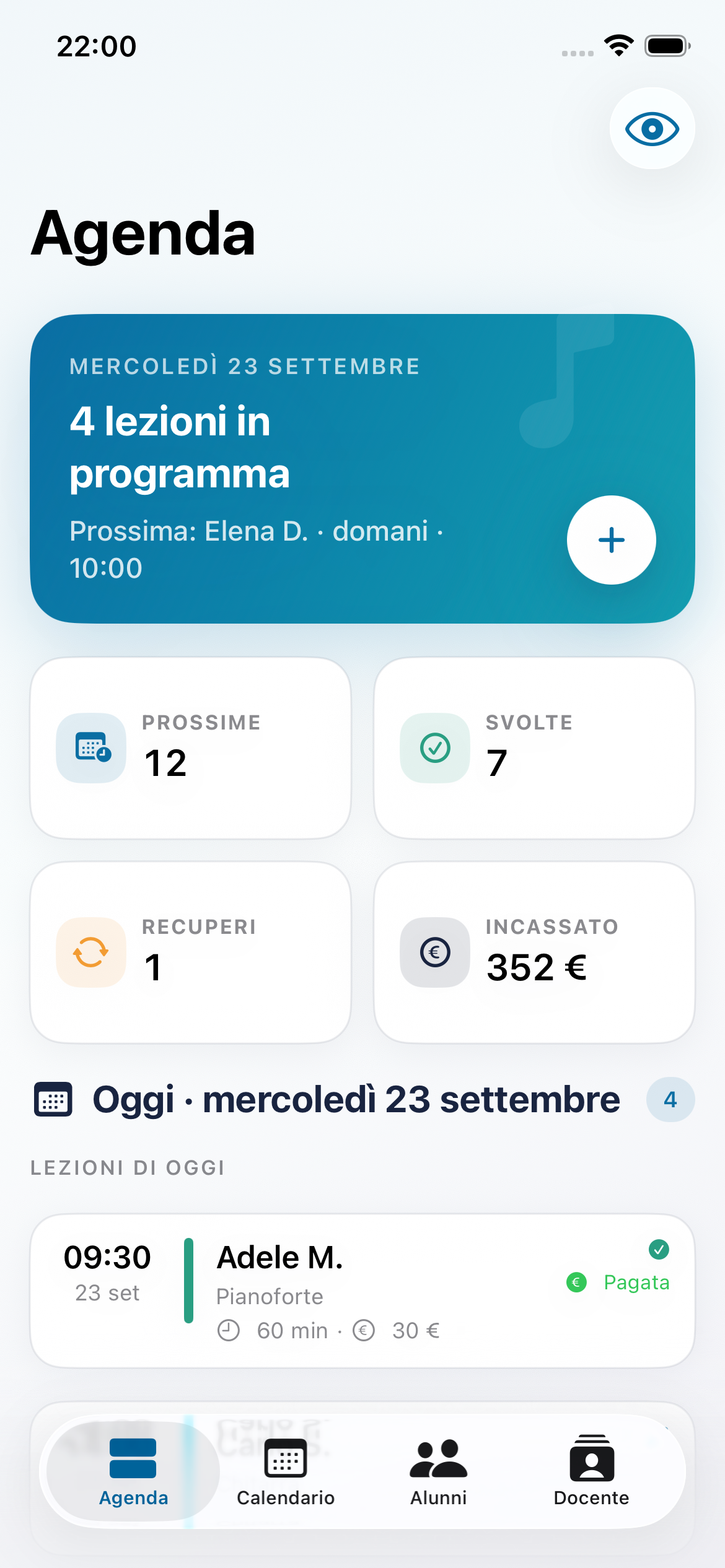Musenda su iPhone con la giornata didattica